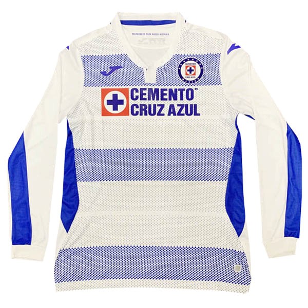 Thailandia Maglia Cruz Blu Away ML 20/21 Bianco